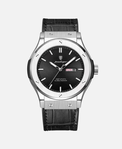 Hochwertige Herren Uhr – klassisches Design, Edelstahl, für Business und Freizeit 2
