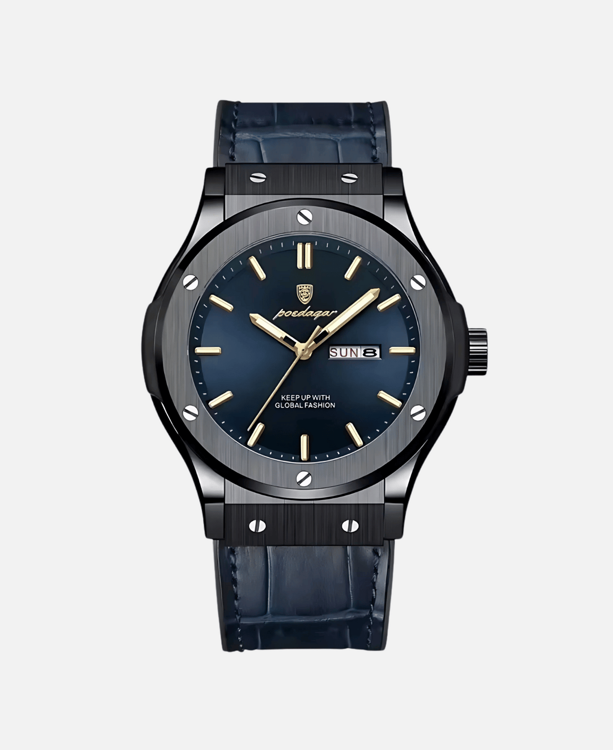 Hochwertige Herren Uhr – klassisches Design, Edelstahl, für Business und Freizeit 4