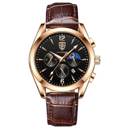 Hochwertige Herren Uhr – klassisches Edelstahl-Design, wasserdicht, für jeden Anlass 2
