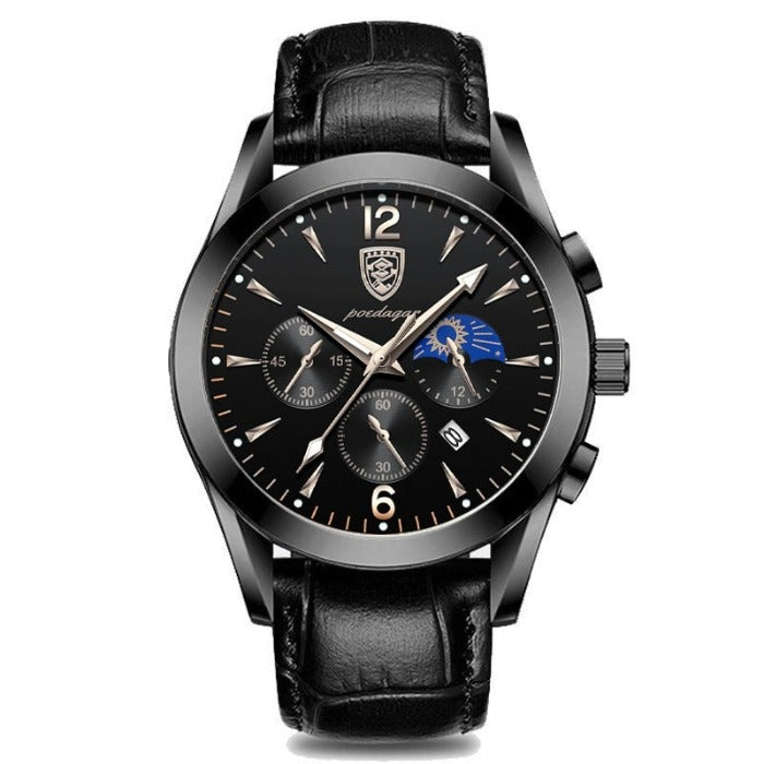 Hochwertige Herren Uhr – klassisches Edelstahl-Design, wasserdicht, für jeden Anlass 5