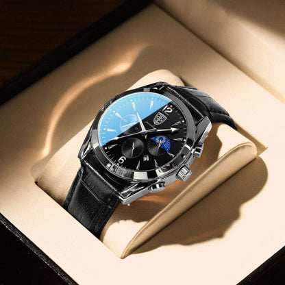 Hochwertige Herren Uhr – klassisches Edelstahl-Design, wasserdicht, für jeden Anlass 6