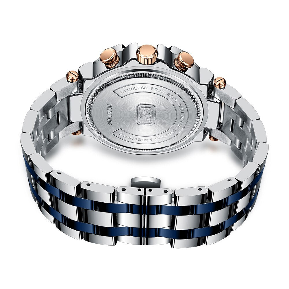 Hochwertige Herrenarmbanduhr – modernes Design, Edelstahl, für jeden Anlass 3