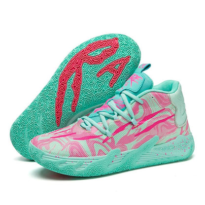 Men's Basketball Shoes, Breathable Fabric, Anti-Slip Sole, Optimal Grip for Indoor and Outdoor Performance-3