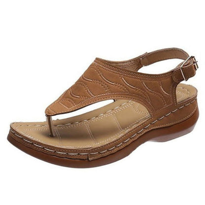 Orthopedic Women's Sandals with Comfortable Insole, Durable Design, Stylish and Versatile for Everyday Wear-2