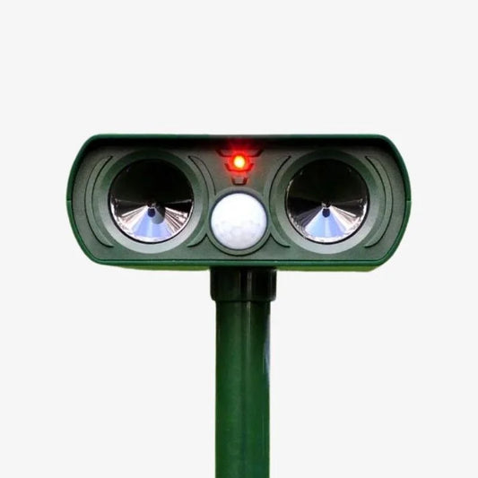 Solar Ultrasonic Pest Repeller Long Range Outdoor Garden