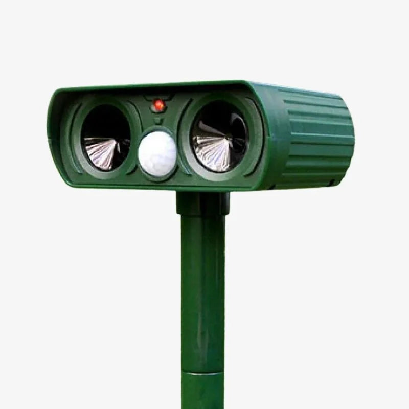Solar Ultrasonic Pest Repeller Long Range Outdoor Garden