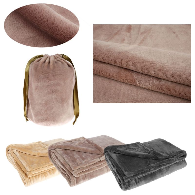 Cordless Motor-Driven Heated Blanket USB Powered Plush Flannel Throw 63x33 Inches Cozy Winter 2025 Gift