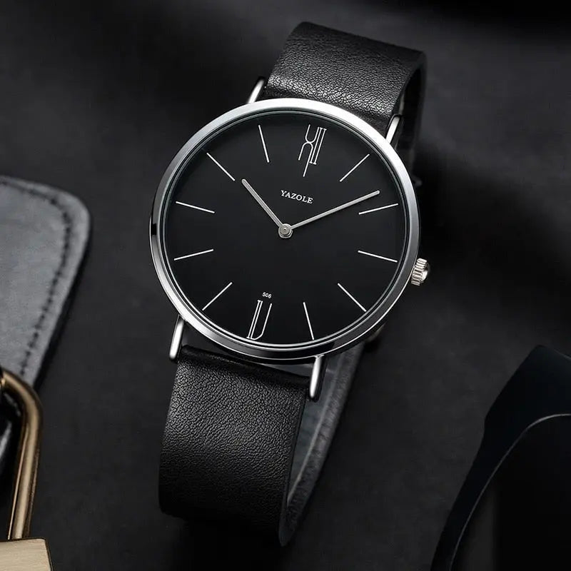 Klassische und elegante Herren Armbanduhr – Old Money Stil, Edelstahl, für besondere Anlässe 7