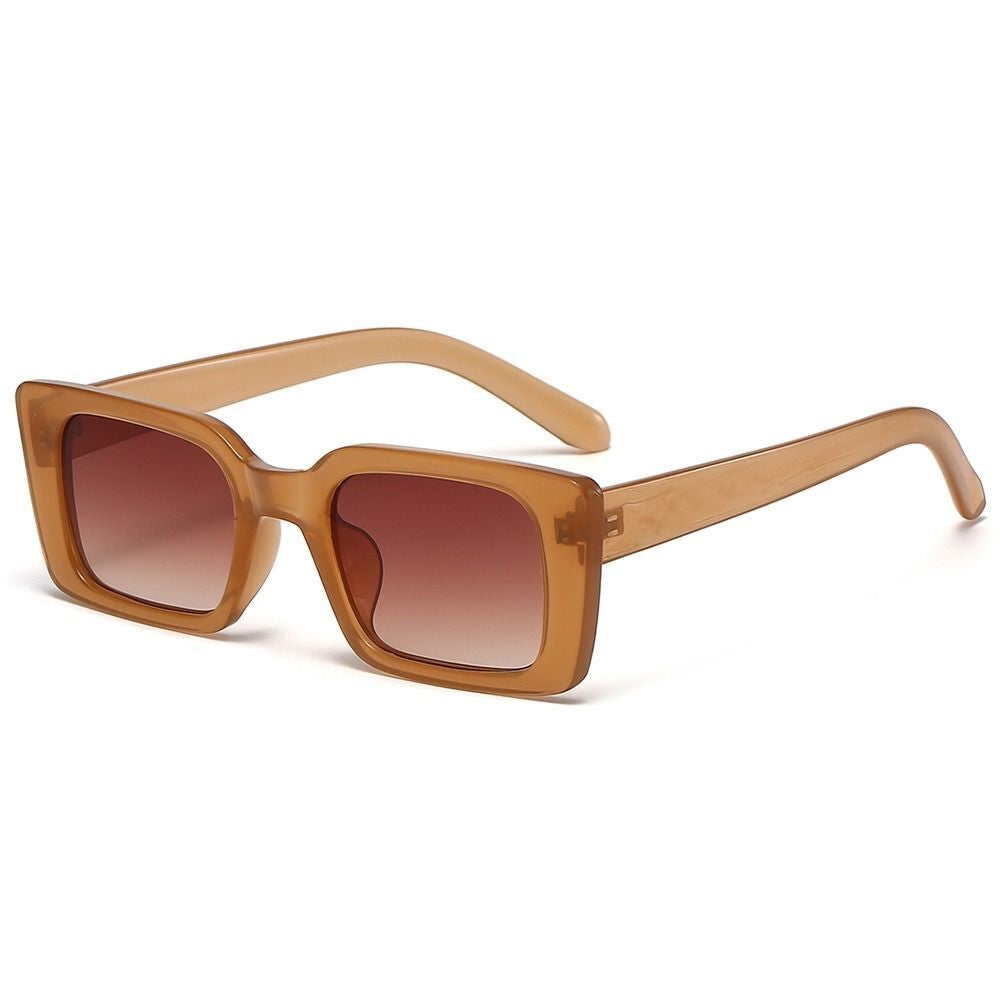 Kühn und vielseitig Damen Retro-Sonnenbrille – rechteckig, Leopardenmuster, für Sommer 2025 4
