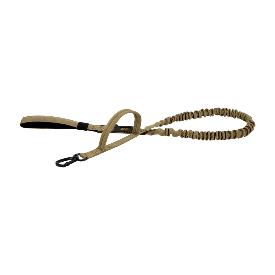 Leash Dog Tactical Fall 2025 Double-Handle Padded Bungee Center 69-Inch Extendable With Seatbelt Attachment