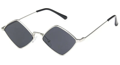 Leichte Damen-Sonnenbrille – unregelmäßiger Polygon-Style, Legierung, für den Alltag 13