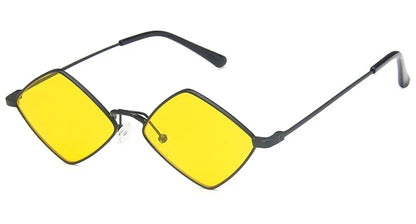 Leichte Damen-Sonnenbrille – unregelmäßiger Polygon-Style, Legierung, für den Alltag 17