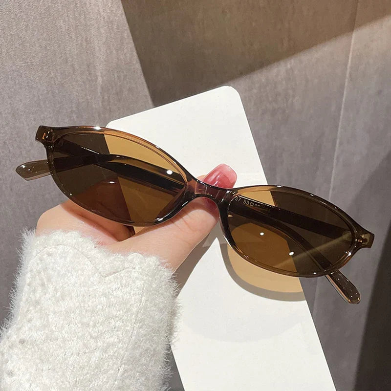 Leichte Damen Sonnenbrille – ovales Design, hochwertiger Kunststoff, für den Sommer 3