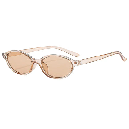 Leichte Damen Sonnenbrille – retro ovales Design, hochwertiges Material, für den Alltag 12