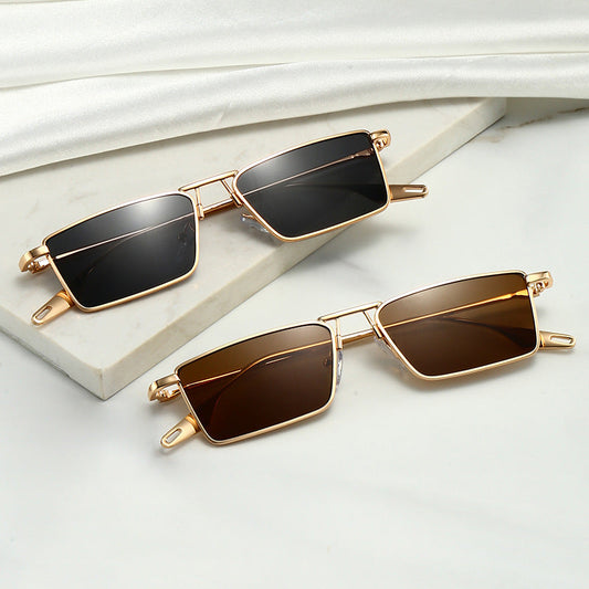 Leichte Herren Sonnenbrille – modernes Aviator-Design, Kunststoff, für sonnige Tage 0