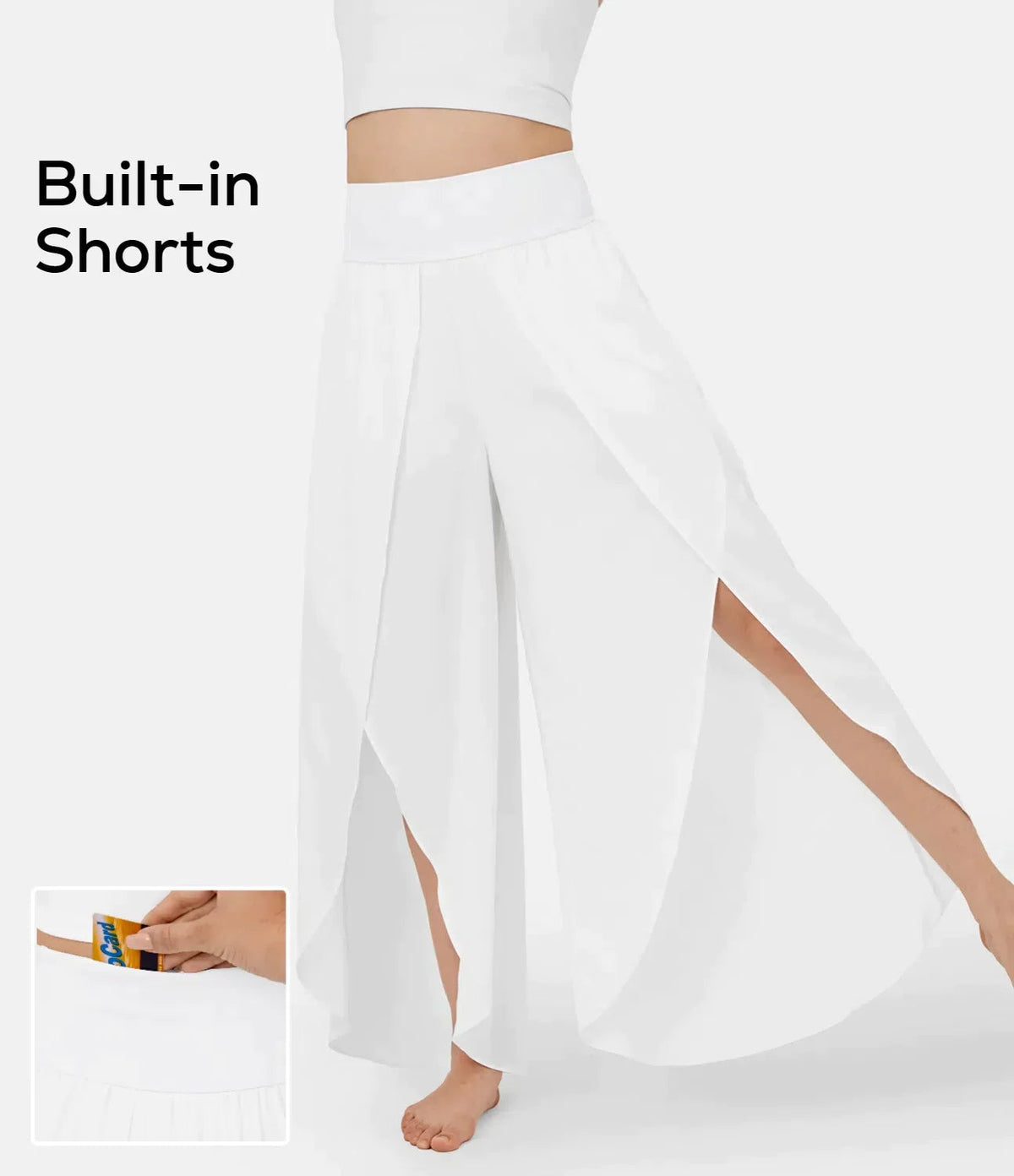 Leichte & fließende Damen Stoffhose – luftige Silhouette, atmungsaktives Material, für den Sommer 11