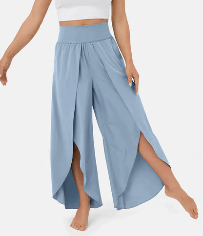 Leichte & fließende Damen Stoffhose – luftige Silhouette, atmungsaktives Material, für den Sommer 3