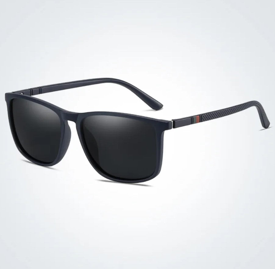 Leichte polarisierte Sonnenbrille für Herren – klassisches quadratisches Design, Kunststoff-Metall, für Sommer 2025 3