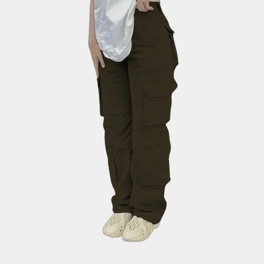 Leichte und bequeme Damenstoffhose – luftiges Design, strapazierfähiges Material, ideal für den Sommer 0