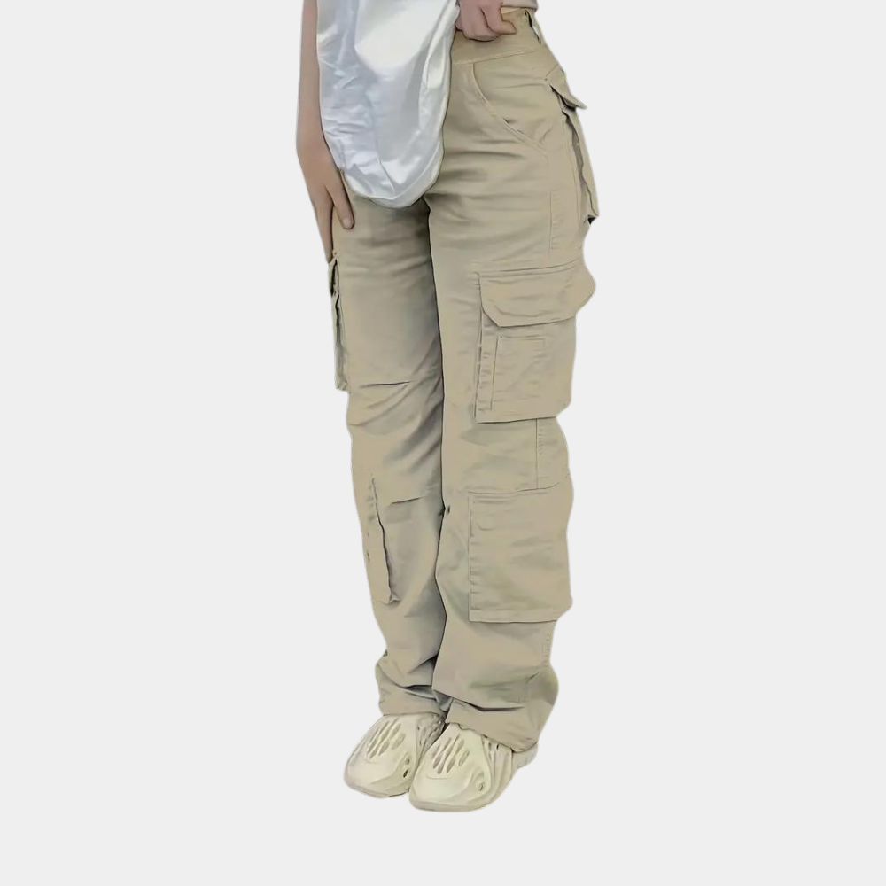 Leichte und bequeme Damenstoffhose – luftiges Design, strapazierfähiges Material, ideal für den Sommer 2