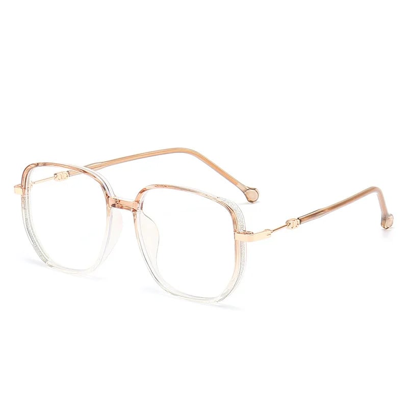 Leichte und stilvolle Anti-Blau-Licht Lesebrille – randloses Design, langlebig, für Bildschirmarbeit 0