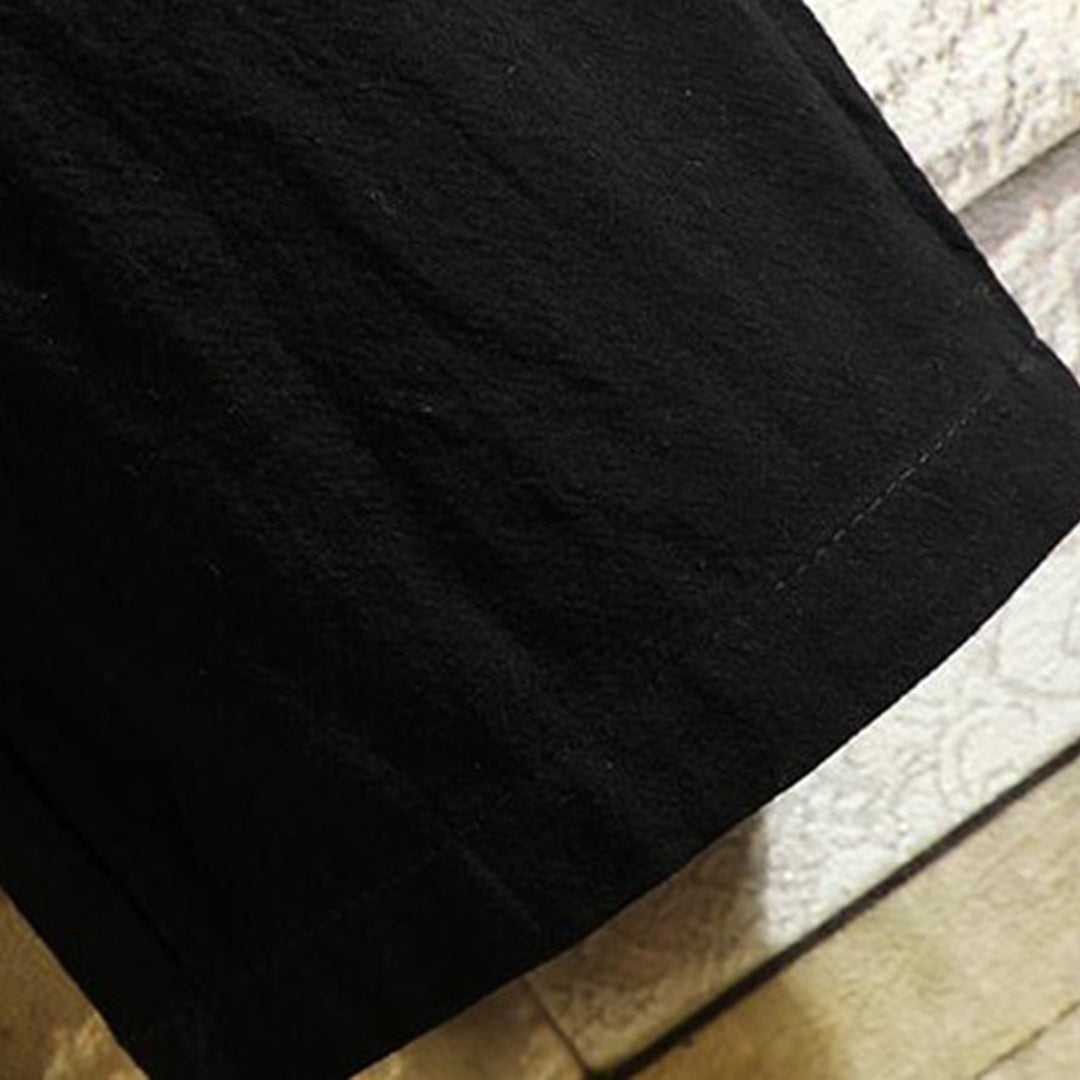 Leichtes Herren Sommer-Outfit – lässiger Schnitt, Polyester, für Freizeit und Reisen 4