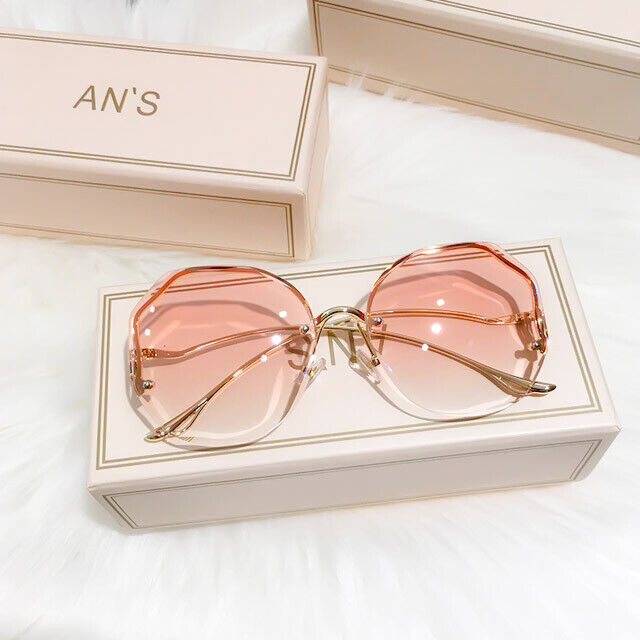 Leichtgewichtige Damen Sonnenbrille – randloses Design, Metall, für Sommer 2025 6