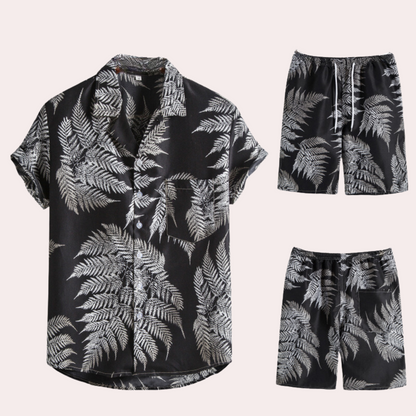 Leichtgewichtige Herren Hawaiian Kombination – atmungsaktiv, für Sommerfestivals und Strandtage 4