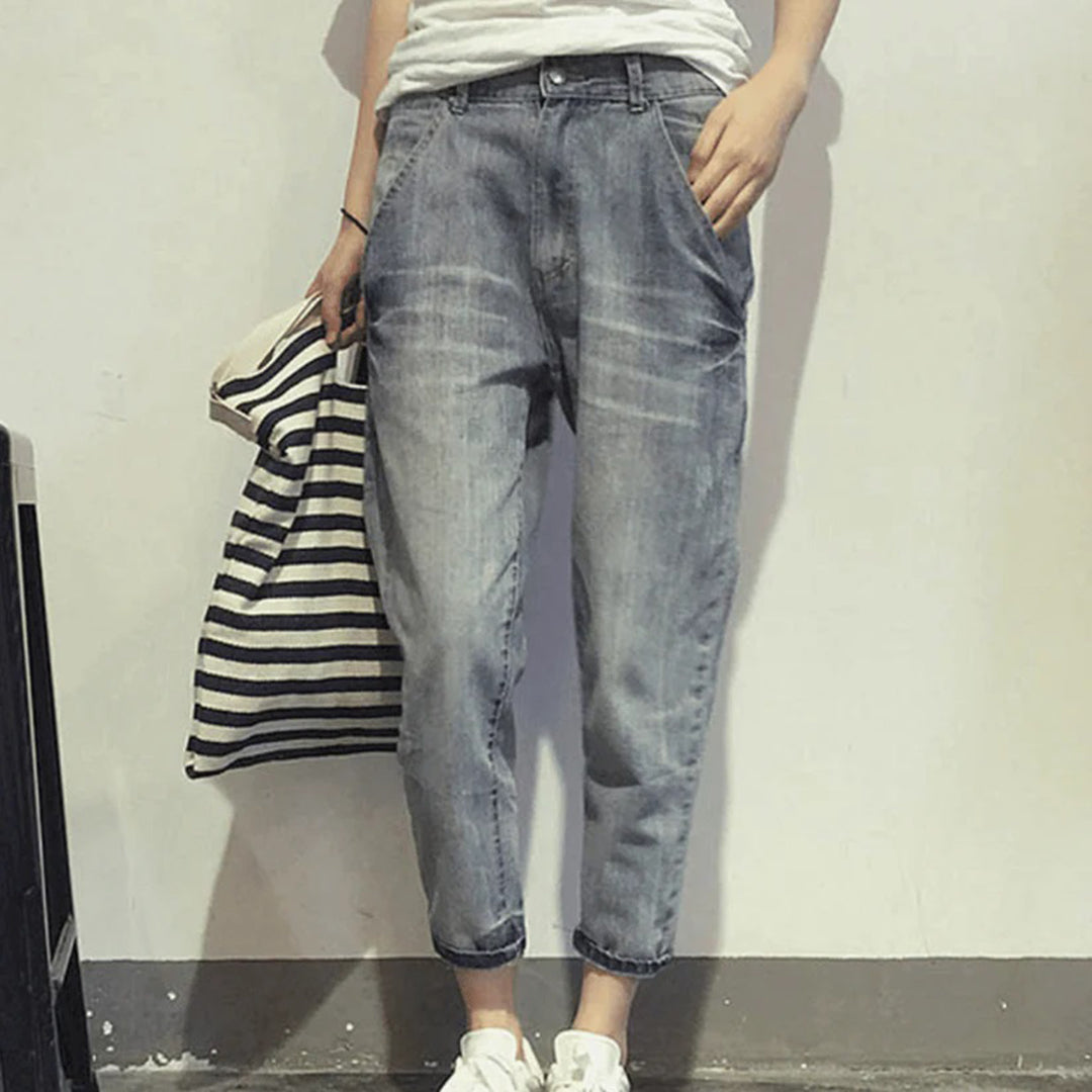 Comfortable Women's Jeans for Summer, Casual Denim Pants, Versatile Fit, Easy Care, Ideal for Daily Wear-1