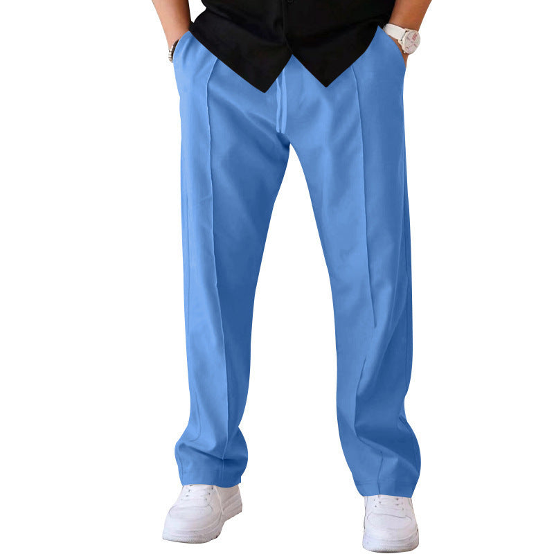 Lightweight & comfortable men’s wide-leg pants – breathable fabric, casual style, perfect for summer 11