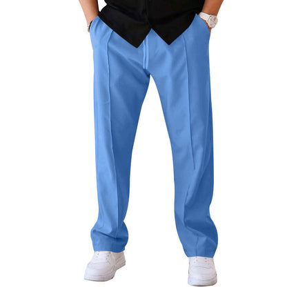 Lightweight & comfortable men’s wide-leg pants – breathable fabric, casual style, perfect for summer 11