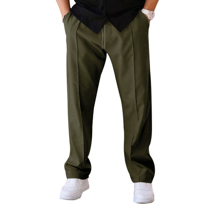 Lightweight & comfortable men’s wide-leg pants – breathable fabric, casual style, perfect for summer 14