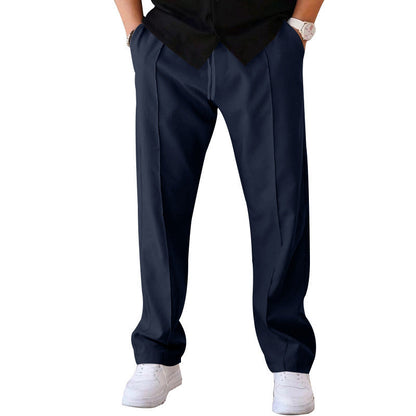 Lightweight & comfortable men’s wide-leg pants – breathable fabric, casual style, perfect for summer 15