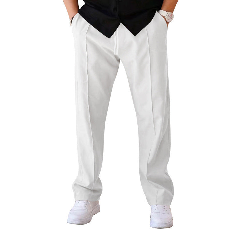 Lightweight & comfortable men’s wide-leg pants – breathable fabric, casual style, perfect for summer 8