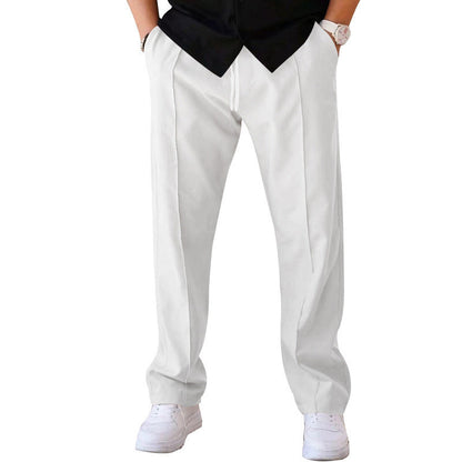 Lightweight & comfortable men’s wide-leg pants – breathable fabric, casual style, perfect for summer 8