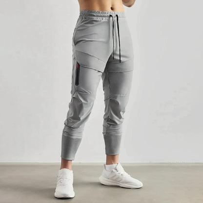 Lightweight men's jogger pants – sleek fit, breathable fabric, for casual outings 0