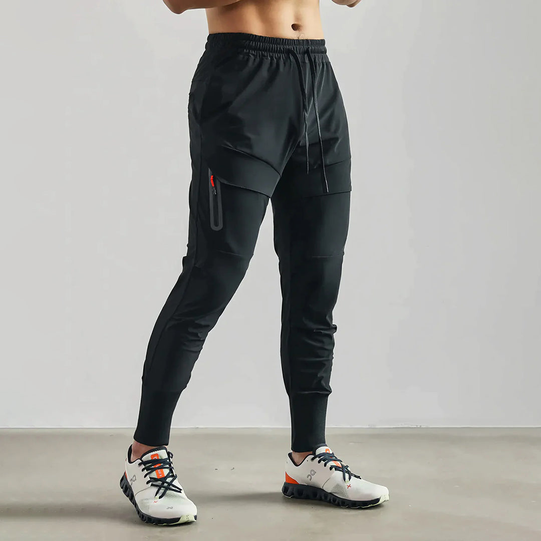 Lightweight men's jogger pants – sleek fit, breathable fabric, for casual outings 7