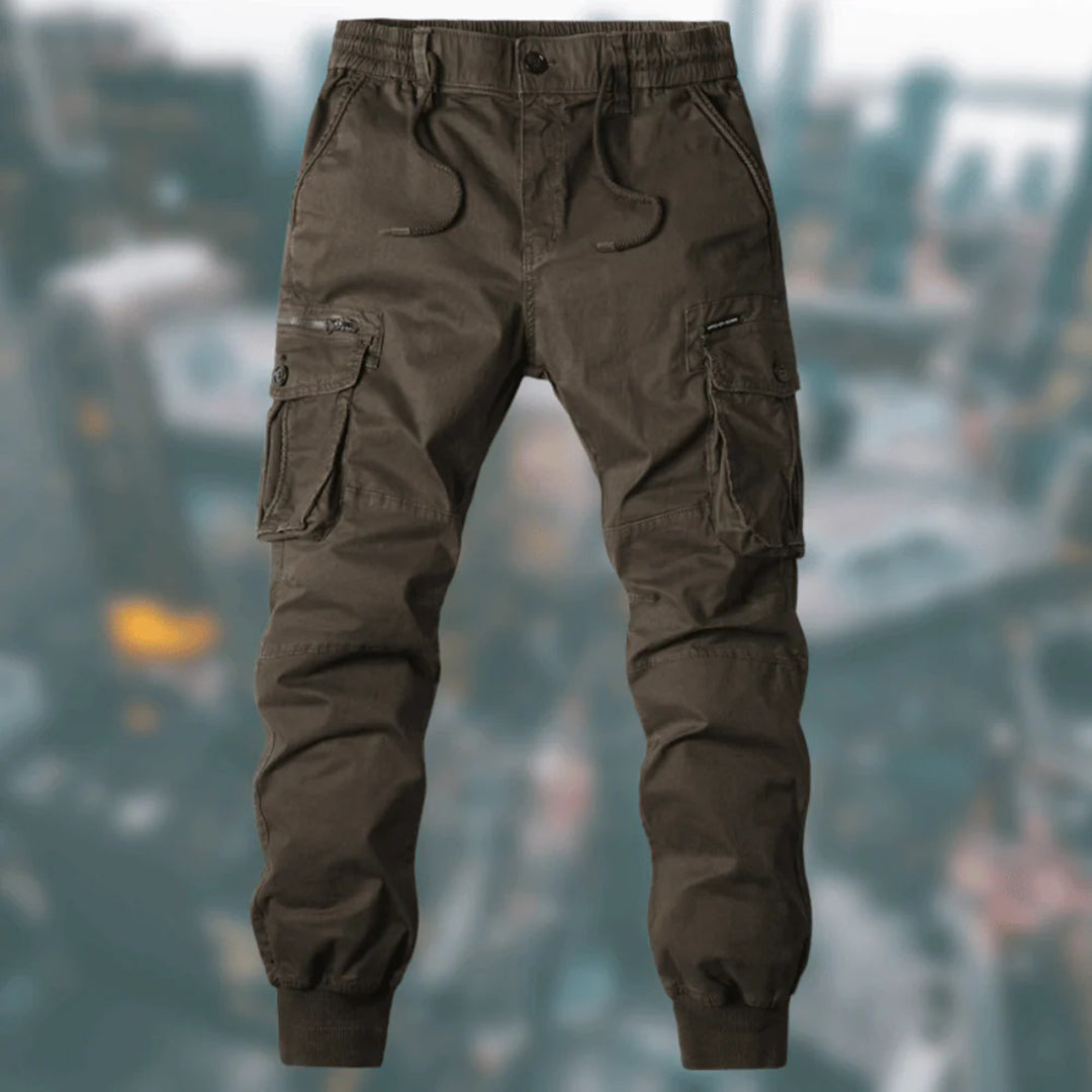 Lightweight women's cargo pants – stylish design, soft polyester, for everyday wear 4