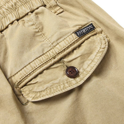 Lightweight women's cargo pants – stylish design, soft polyester, for everyday wear 8