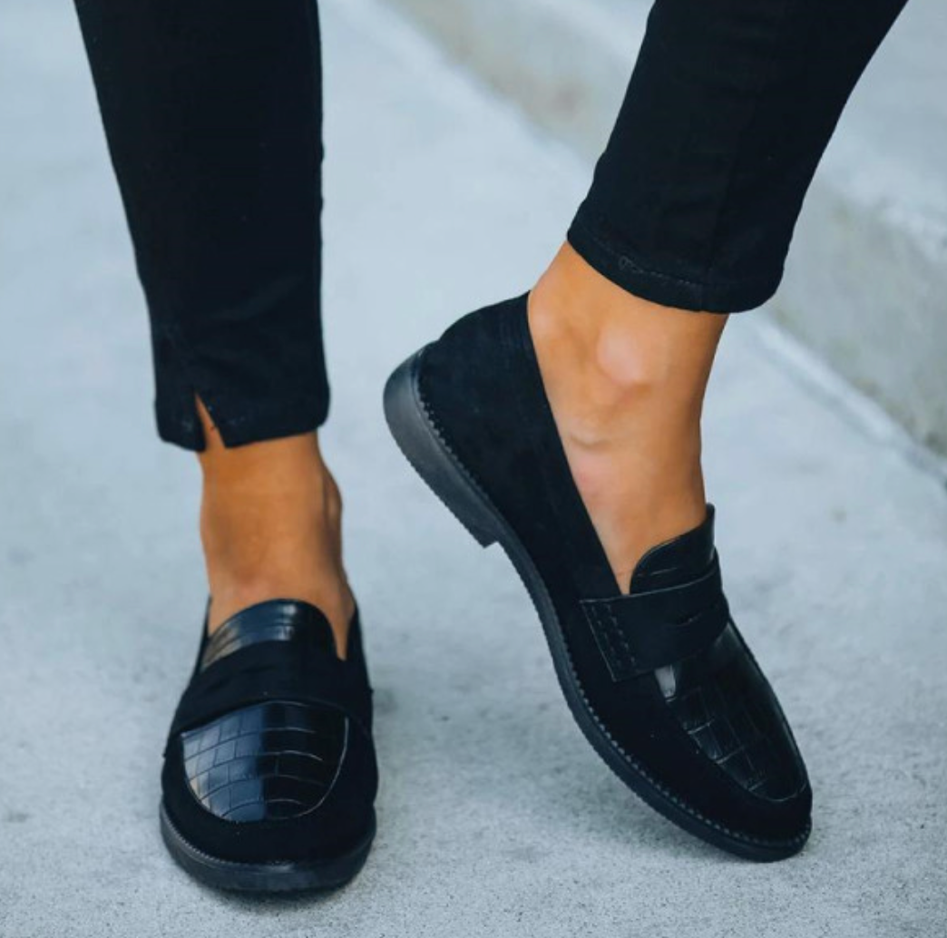 Women's Stylish Loafers with Padded Insoles, Slip-On Design, Comfortable Fit for Spring and Summer-4