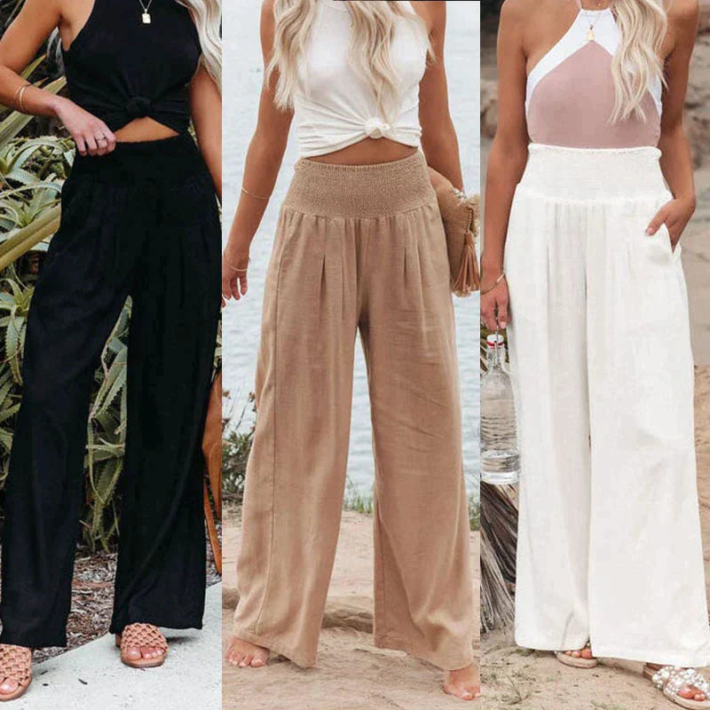 Luftige Damen-Tropenhose – atmungsaktives Material, elastischer Bund, für Freizeit und Urlaub 4