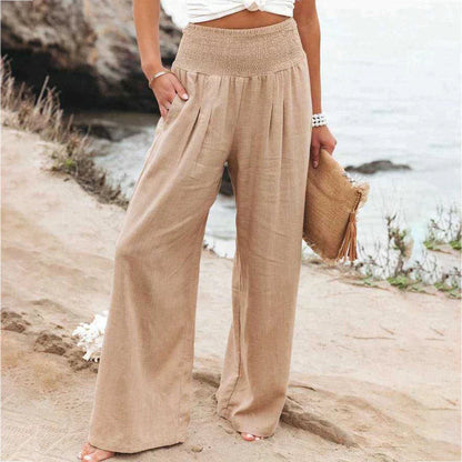 Luftige Damen-Tropenhose – atmungsaktives Material, elastischer Bund, für Freizeit und Urlaub 5