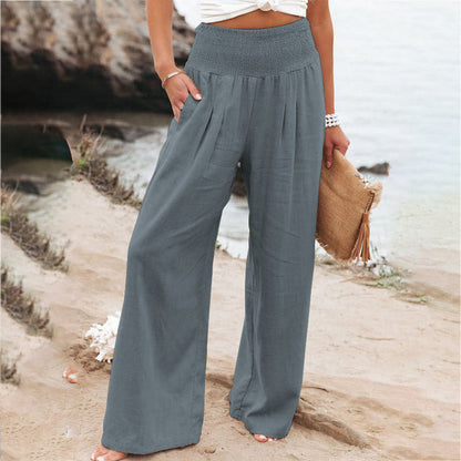 Luftige Damen-Tropenhose – atmungsaktives Material, elastischer Bund, für Freizeit und Urlaub 6