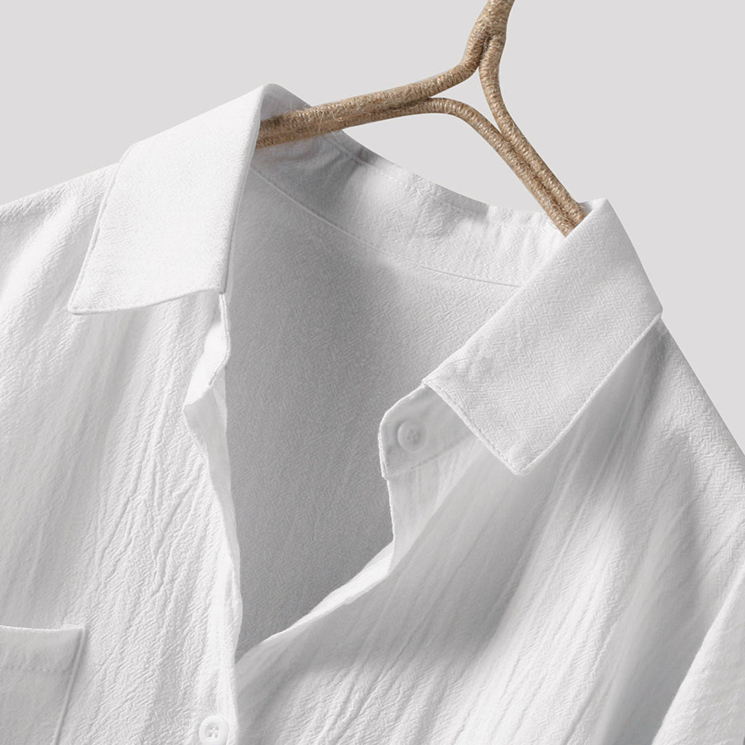 Luftige Damenbluse – lange Ärmel, hochwertiges Polyester, für Büro und Freizeit 3
