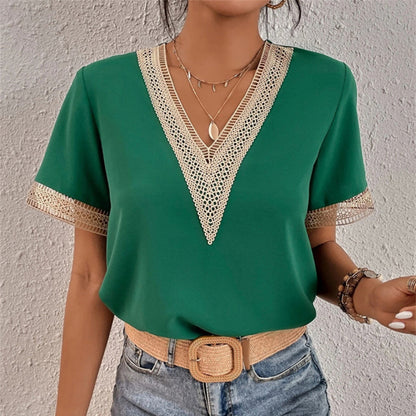 Luftiges Damen T-Shirt – lockerer Schnitt, atmungsaktives Polyester, für Sommeraktivitäten 2