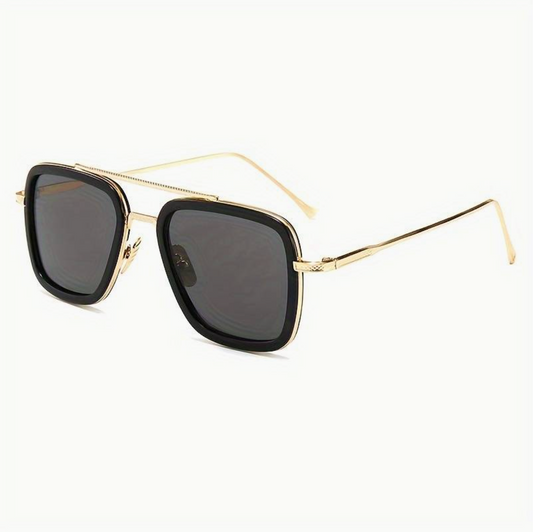 Luxuriöse Unisex-Sonnenbrille – zeitloses Design, UV400-Schutz, für Freizeit und Urlaub 0