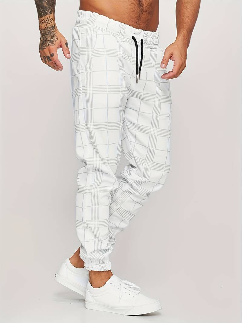 Luxurious men's joggers – sleek design, breathable fabric, for casual or work 4