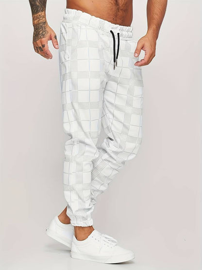Luxurious men's joggers – sleek design, breathable fabric, for casual or work 4