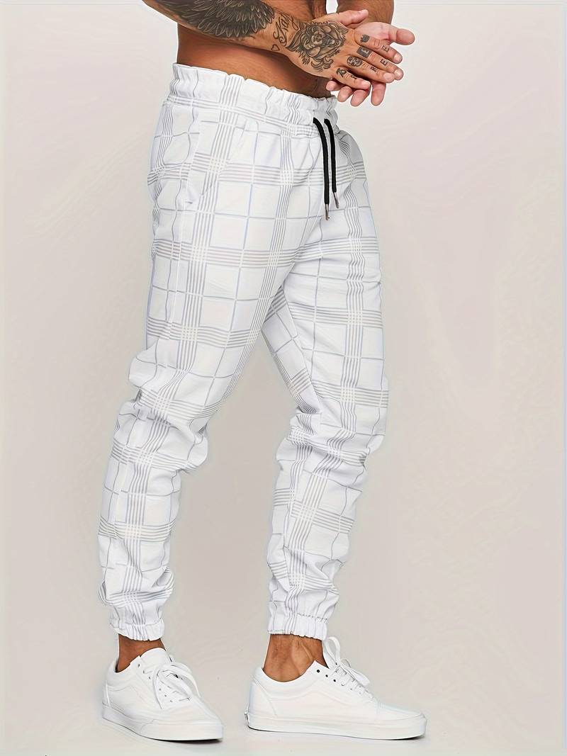 Luxurious men's joggers – sleek design, breathable fabric, for casual or work 5