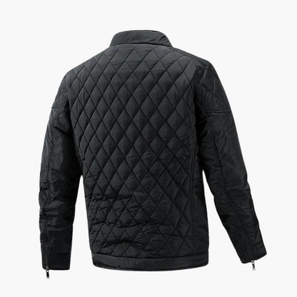 Light Men's Quilted Jacket - Diamond, Insulated